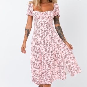 Princess Polly short sleeved midi dress